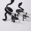 4pcs/set Snake Design Ring