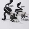 4pcs/set Snake Design Ring