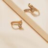2pcs Heart & Rabbit Decor Nose Cuff