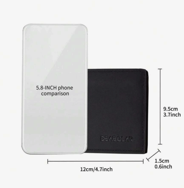 Men's Wallet With Multiple Card Slots
