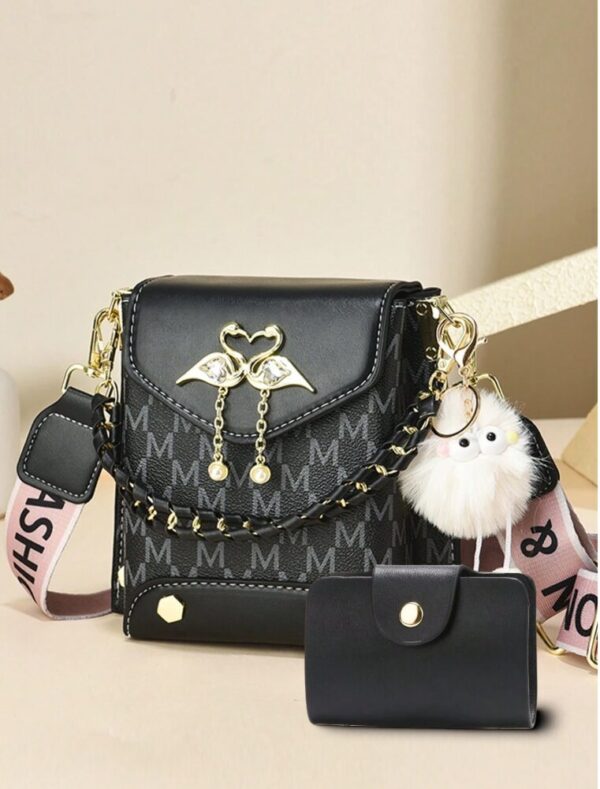 Two Pieces Mini Mobile Phone Bags Set