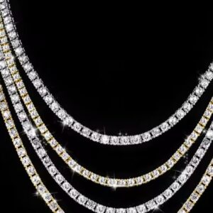 Classical 4MM Iced Out Tennis Chain