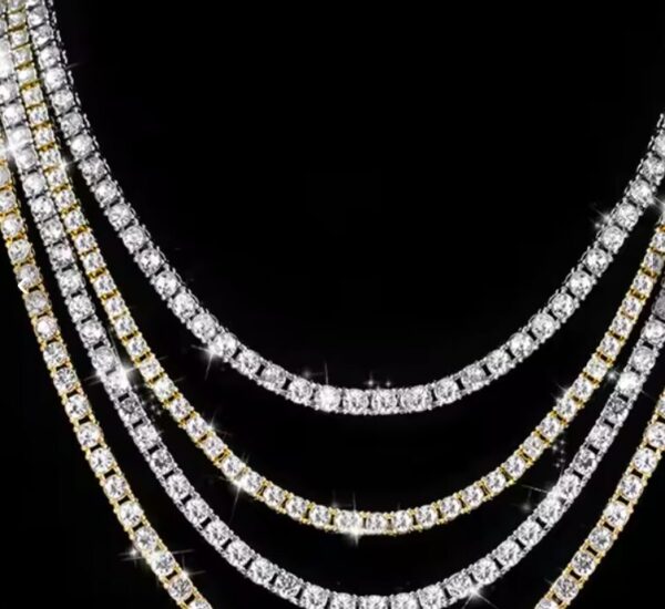 Classical 4MM Iced Out Tennis Chain