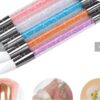 5 pcs Nail Art Silicone Brush