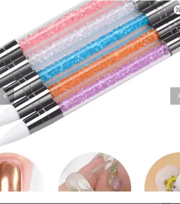 5 pcs Nail Art Silicone Brush
