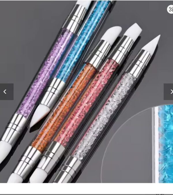 5 pcs Nail Art Silicone Brush