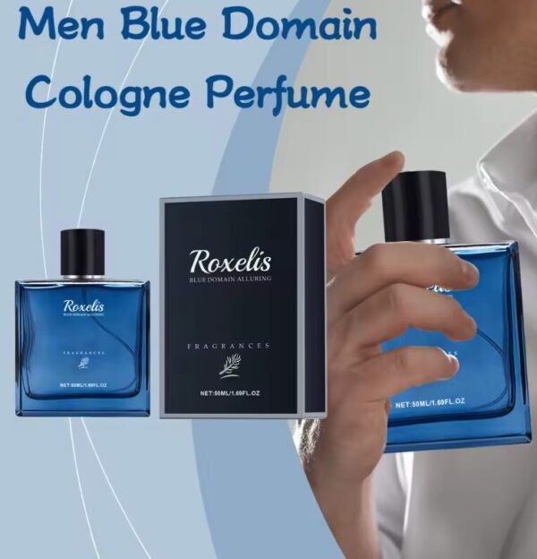 Roxelis 50ml Charming Blue Domain Cologne for Men