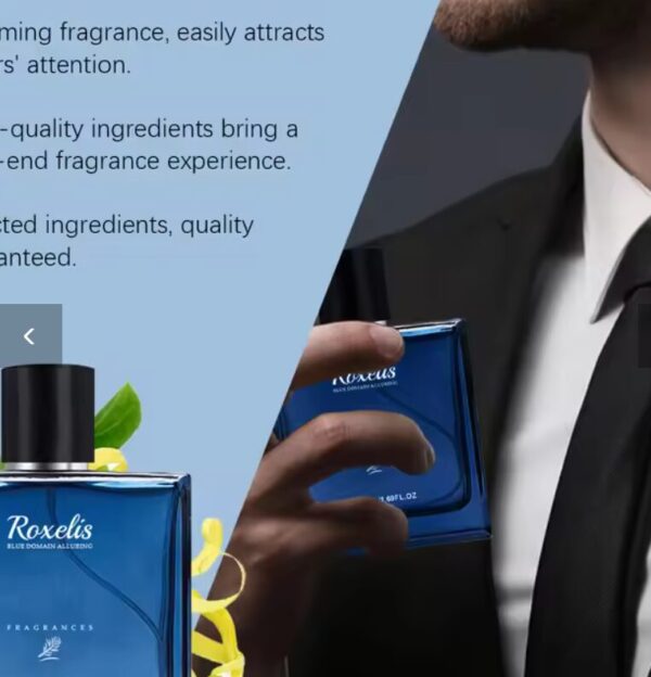 Roxelis 50ml Charming Blue Domain Cologne for Men