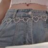 Heart Metal Waist Chain