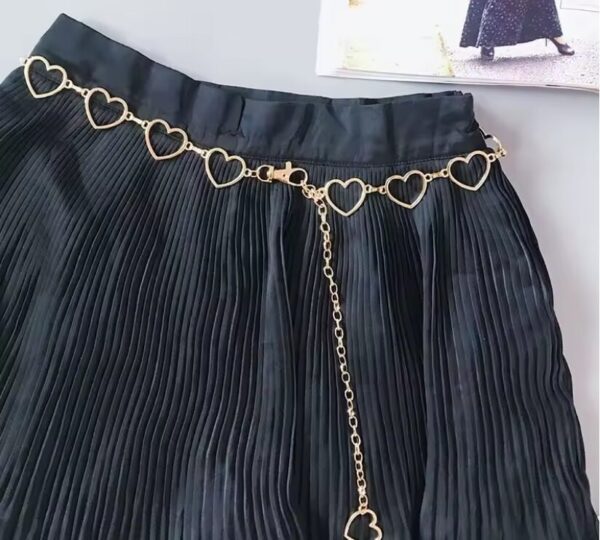 Heart Metal Waist Chain
