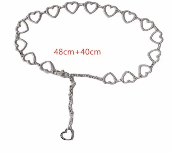 Heart Metal Waist Chain
