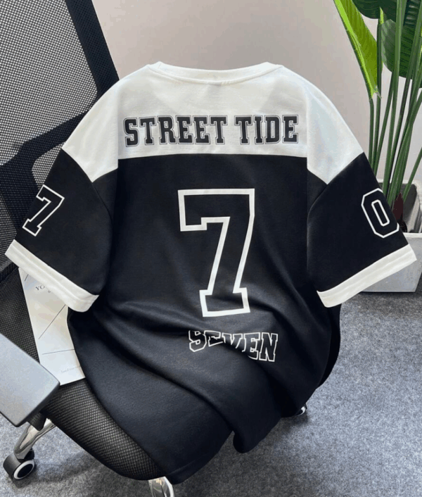 Men’s Summer Letter Print Casual T-Shirt
