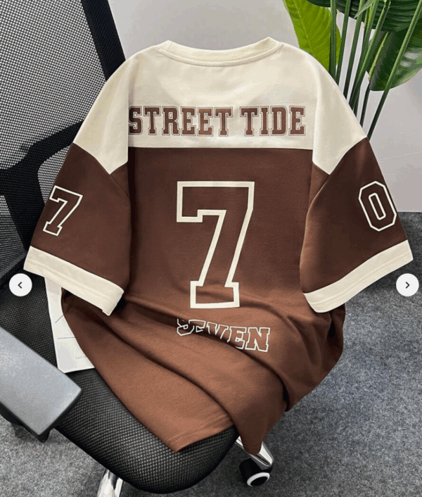 Men’s Summer Letter Print Casual T-Shirt