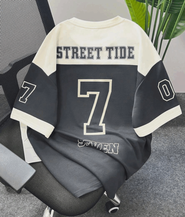 Men’s Summer Letter Print Casual T-Shirt