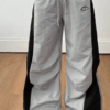 Women’s Color-Blocked Parachute Pants