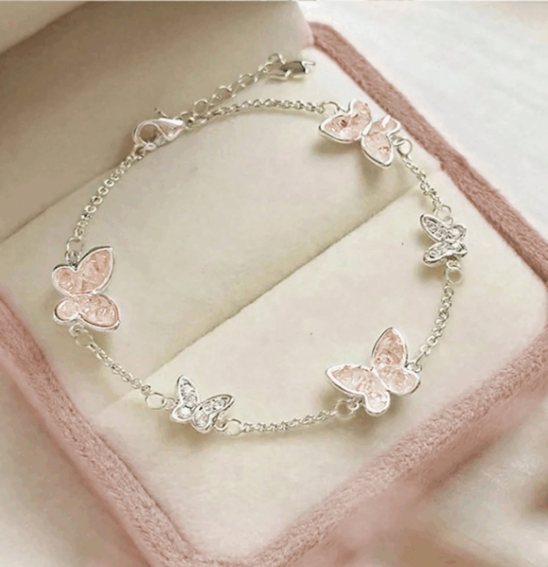 Exquisite Butterfly Crystal Bracelet