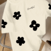 Joysei Men’s Summer Casual Floral & Letter Print T-Shirt