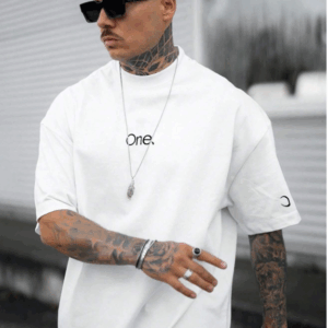 Men Letter Graphic Tee