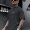 Men Letter Graphic Tee
