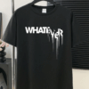 Men’s Letter Print Round Neck Casual T-Shirt