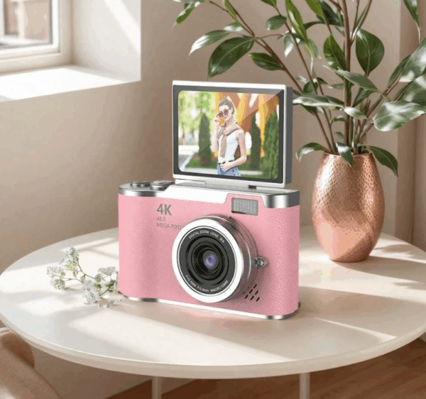Screenshot 2025-07-27 3.08.01 PM 4K Clamshell Digital Camera – 48MP with 32GB Card & 2.4" Display