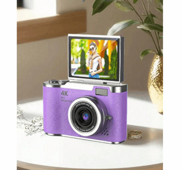 Screenshot 2025-07-27 3.08.33 PM 4K Clamshell Digital Camera – 48MP with 32GB Card & 2.4" Display