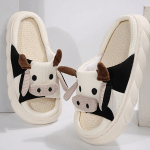 Soft Women’s Linen Slippers