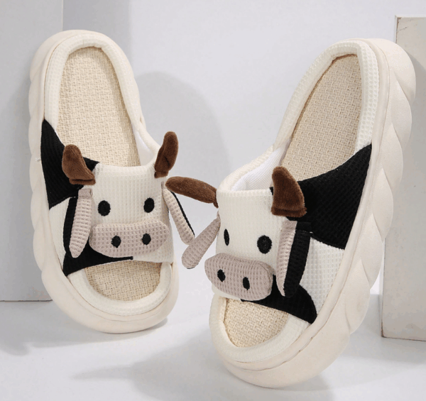 Soft Women’s Linen Slippers