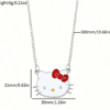 Hello Kitty Jewelry Set – 2-Piece Necklace + Adjustable Bracelet