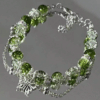 1pc Crescent Moon & Galaxy Pendant String Bracelet