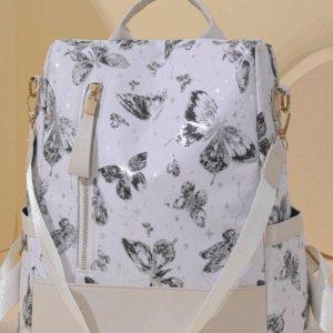 New Butterfly Print Backpack – Waterproof & Multi-Purpose