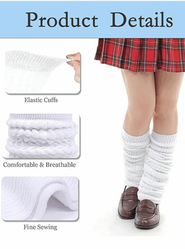 4 Pairs Women's Slouch Socks