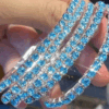 5pcs Sparkling Crystal Rhinestone Stretch Bracelets