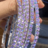 5pcs Sparkling Crystal Rhinestone Stretch Bracelets