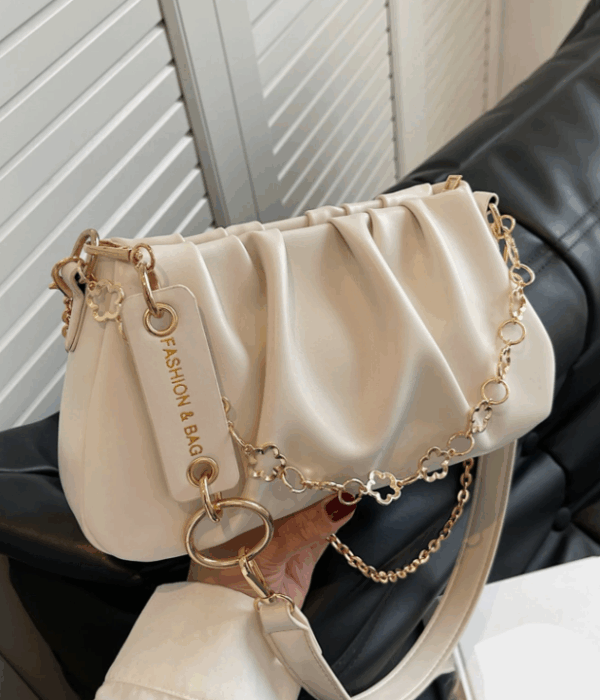 Fashion Versatile Pleated Handbag