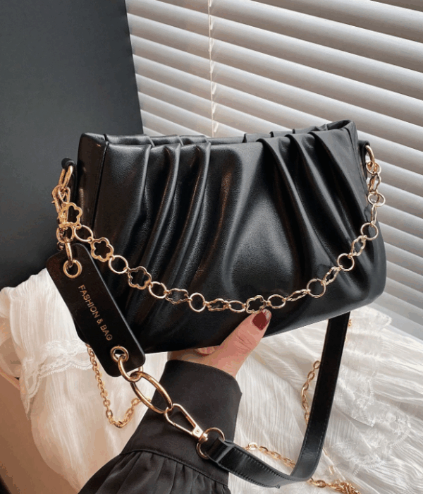 Fashion Versatile Pleated Handbag